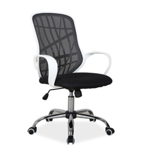 Kancelářské křeslo KARTENA, černá/bílá