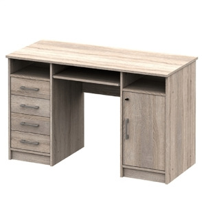 AURAT PC stůl, dub sonoma