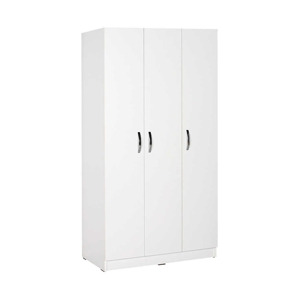 Kombinovaná skříň GYALA, bílá DOPRODEJ