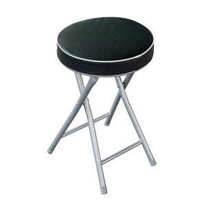 Stolička Ella, černá ekokůže