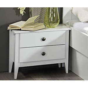 Noční stolek Rosenheim, bílý
