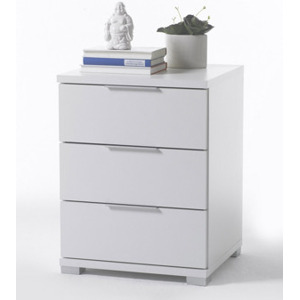 Noční stolek Samson, bílý