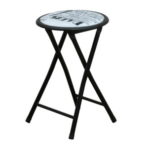 Stolička s motivem Paříže