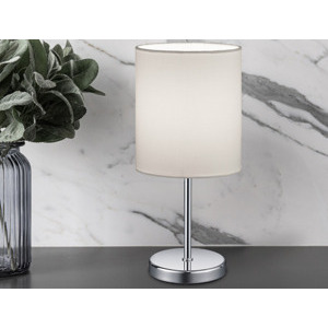 Stolni lampa Jerry, bílá