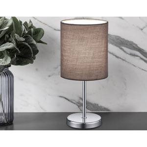 Stolní lampa Jerry, šedá