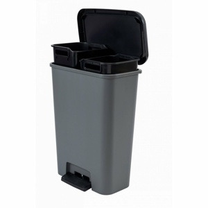 Curver Odpadkový koš na tříděný odpad Compatta, 23 + 23 l, 23 + 23 l