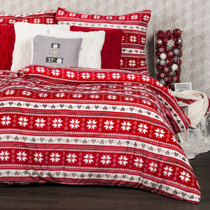 4Home Vánoční povlečení mikroflanel Zimní sen, 140 x 220 cm, 70 x 90 cm