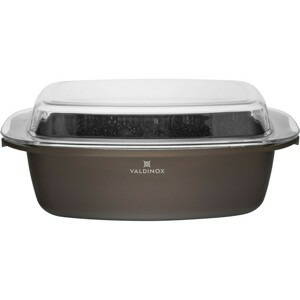 Valdinox Aurum Zapekací mísa s poklicí, 32 x 21 cm
