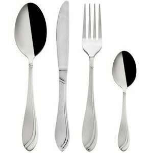 Příbory nerez 24 ks SATIN