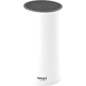 Lamart LT2082 blok na nože 22,5 cm, bílá