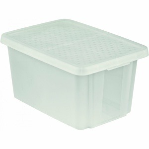 Curver Úložný box Essentials s víkem 45 l, čirá, 45 l