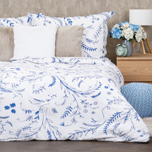 4Home Krepové povlečení Wildflowers, 140 x 220 cm, 70 x 90 cm