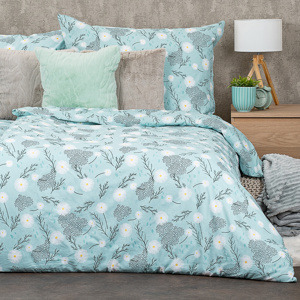 4Home Bavlněné povlečení Chamomile, 220 x 200 cm, 2 ks 70 x 90 cm