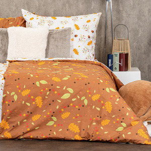 4Home Bavlněné povlečení Podzim, 160 x 200 cm, 70 x 80 cm