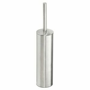 SAPHO XS300 X-Steel WC štětka černá nástěnná / na postavení, broušený nerez