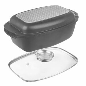 Orion Pekáč GRANDE Aroma oboustr. 39x22x15 cm skl. víko