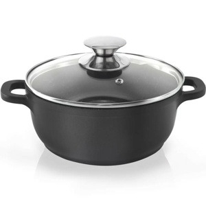 Orion Hrnec se skleněnou poklicí Grande, pr. 24 cm, 4 l