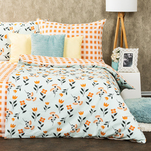 4Home Krepové povlečení Spring , 220 x 200 cm, 2 ks 70 x 90 cm