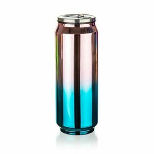 Banquet Termoska BE COOL 430 ml, zlatorůžová a modrozelená