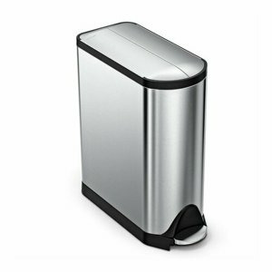 Simplehuman Pedálový odpadkový koš 45 l, nerez, 45 l