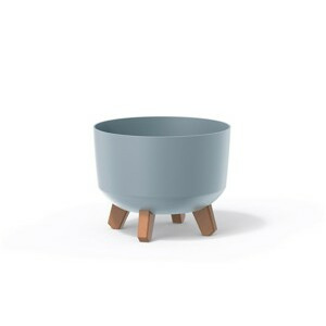 Prosperplast Květináč Gracyeen III světle šedý, varianta 20 cm