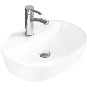 Keramické umyvadlo na desku MEXEN IRIS 50x38 cm bílé