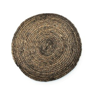 Mondex Podložka na stůl z mořské trávy Bali II 38 cm tmavě hnědá