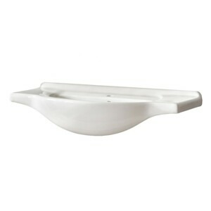 Comad Keramické zápustné umyvadlo Vintage 85 cm bílé