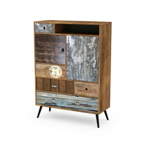 HALMAR Komoda Mezo KM4 vícebarevná