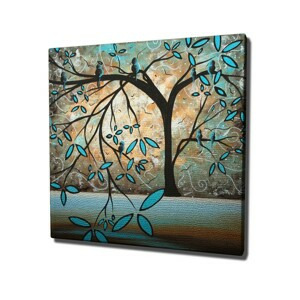 Wallity Obraz na plátně Bird dream KC078 45x45 cm