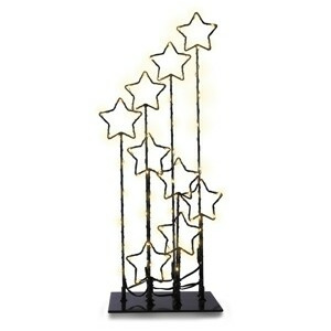 DecoKing Vánoční LED dekorace DecoKin černá