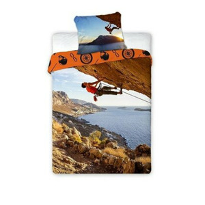 Faro Bavlněné povlečení Sportivo Horolezec 006 - 160x200 cm