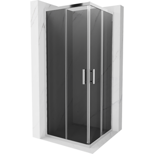 Sprchová kabina MEXEN RIO 80 x 80 cm šedá