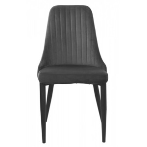 TZB Židle LORIENT VELVET černá