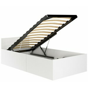 Ak furniture Zvedací kovový rošt do postele Domy 90x200 cm černý
