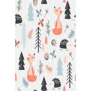 Conceptum Hypnose Dětský koberec Lesní zvěř 120x180 cm vícebarevný