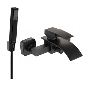 Vanová baterie se sprchou MEXEN ARIES III černá