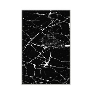 Conceptum Hypnose Koberec Black Marble 80x150 cm černý