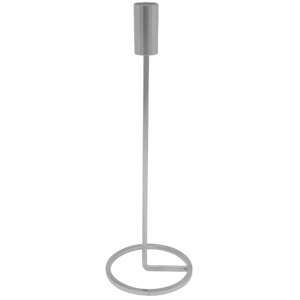 H&S Decoration Vysoký svícen ZAYN 31,5 cm stříbrný