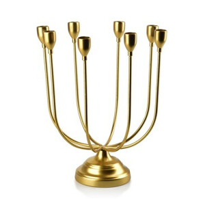 Mondex 8-ramenný svícen Cedric zlatý