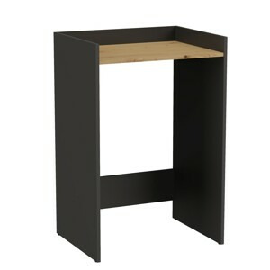 TP Living Koupelnová skříňka nad pračku POLA antracit/dub artisan