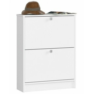 Ak furniture Botník Marienne 60 cm bílý