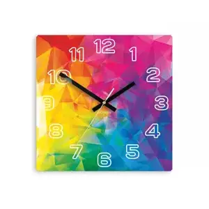 ModernClock Nástěnné hodiny Emotions barevné