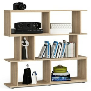 Ak furniture Knihovna FIX mini dub sonoma