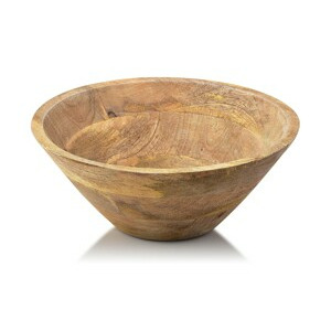 Cookini Dekorační miska LOGAN dřevěná 25x10 cm