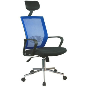 Ak furniture Kancelářská židle OCF-9 modrá