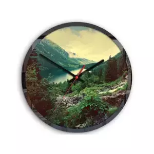 ModernClock Nástěnné hodiny Panorama barevné