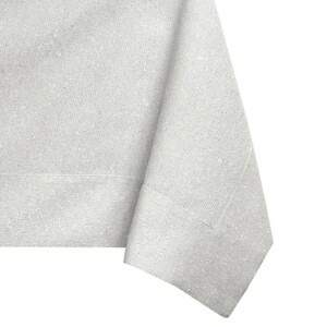 Čtvercový ubrus DecoKing SPARKLE krémový, velikost 100x100