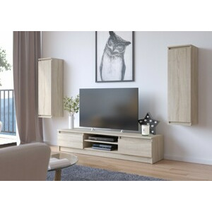 Ak furniture Obývací stěna CLP dub sonoma