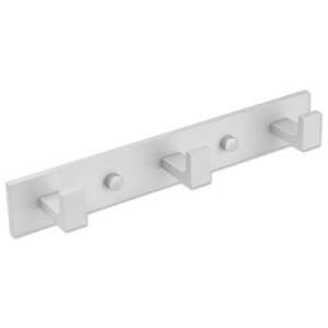 TZB Kovový věšák TRIO 24 cm stříbrný